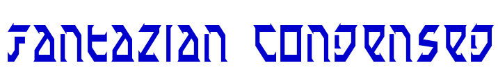 Fantazian Condensed フォント